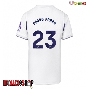 Tottenham Hotspur Pedro Porro #23 Prima Maglia 2026-27 Manica Corta Tottenham Hotspur Pedro Porro #23 Prima Maglia 2026-27 Manica Corta